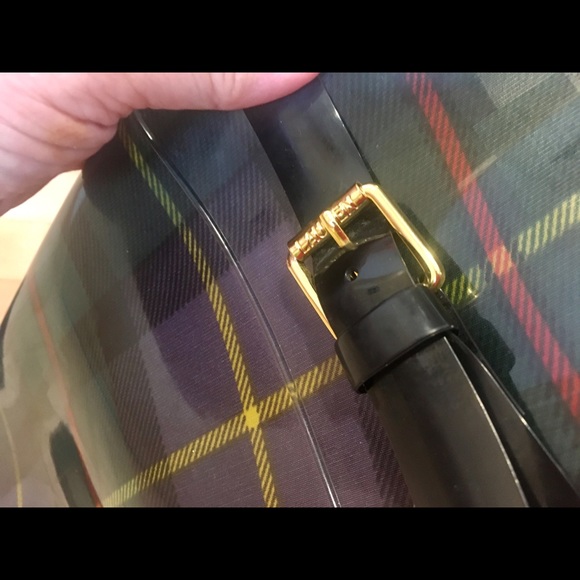 Ralph Lauren - Rossalyn ll Tartan rain boot sz 5 - Picture 12 of 15